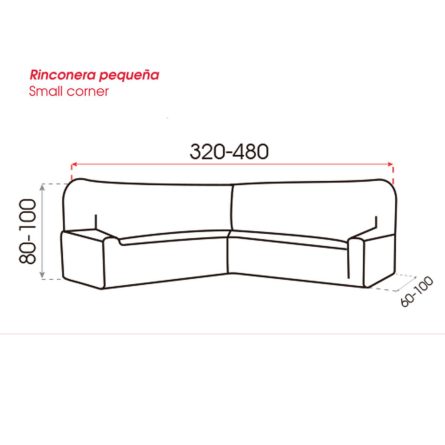 Funda sofá Rinconera MILAN de Belmarti