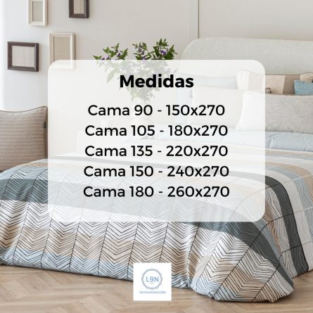 Funda nórdica DOVER de Confecciones Paula