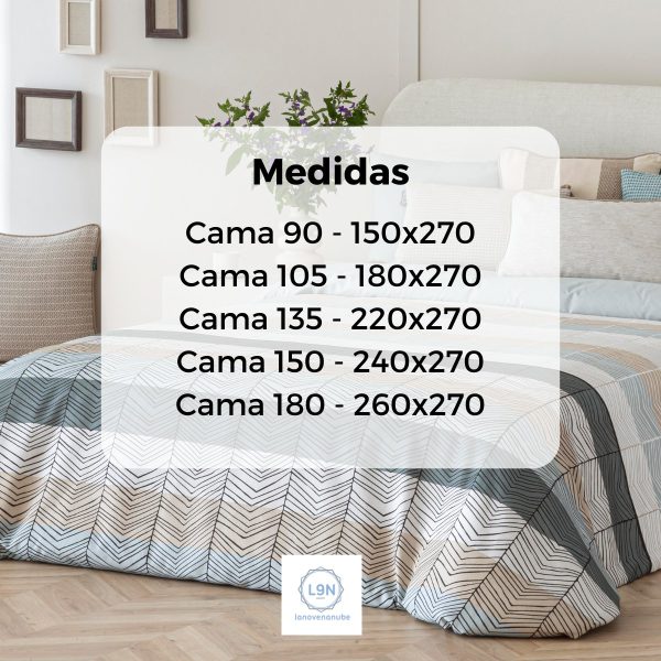 Funda nórdica DOVER de Confecciones Paula