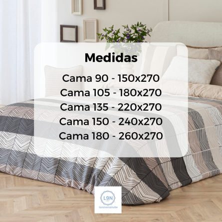 Funda nórdica DOVER de Confecciones Paula