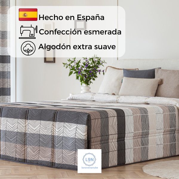Edredón conforter DOVER de Confecciones Paula