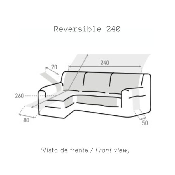 Funda Chaise longue ACOLCHADO MALLORCA