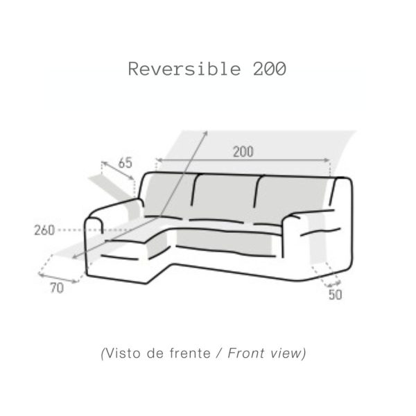 Funda Chaise longue ACOLCHADO MALLORCA