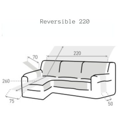 Funda Chaise longue ACOLCHADO MALLORCA