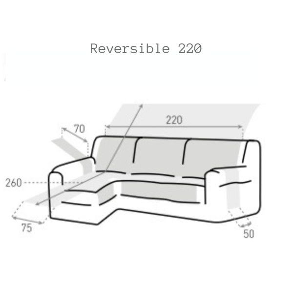 Funda Chaise longue ACOLCHADO MALLORCA