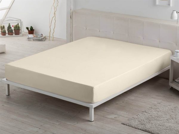 Sábana bajera COMBI LISO 50/50 de EsTela