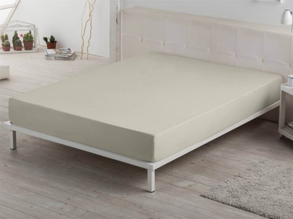 Sábana bajera COMBI LISO 50/50 de EsTela
