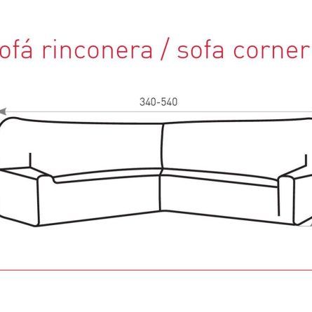 Funda sofá Rinconera MILAN de Belmarti