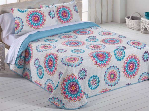 Colcha bouti reversible BOMBAY de Barcelo