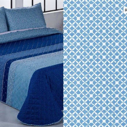 Colcha bouti reversible CHICAGO de Barcelo