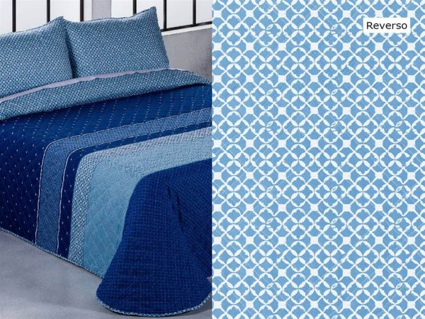 Colcha bouti reversible CHICAGO de Barcelo