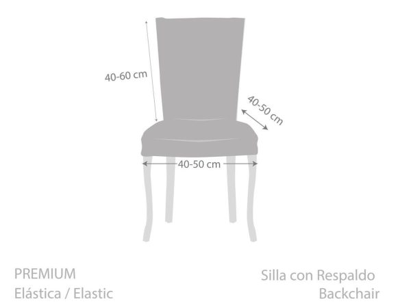 Funda silla con respaldo ROC de Eysa