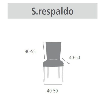 Funda silla con respaldo ARGOS de Eysa