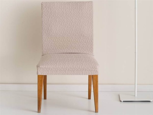 Eysa - Funda silla con respaldo TENDRE Pack 2 color Crudo C00