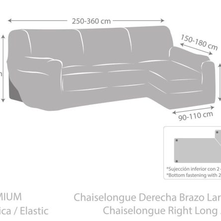 Funda Chaise Longue ROC de Eysa