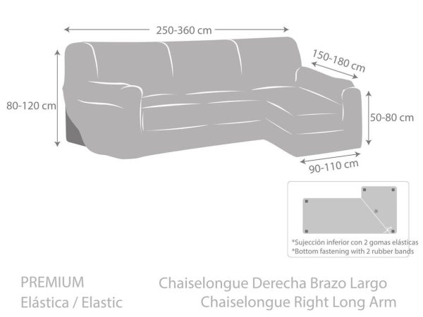 Funda Chaise Longue ROC de Eysa