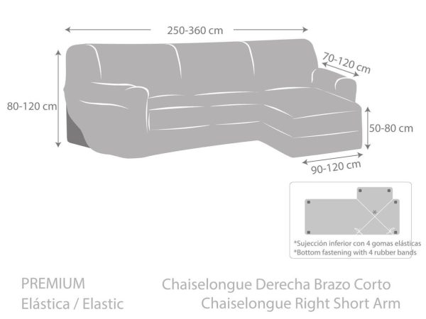 Funda Chaise Longue ROC de Eysa