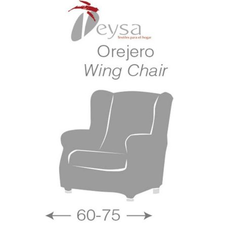 Funda sillón 1 plaza orejero ULISES de Eysa