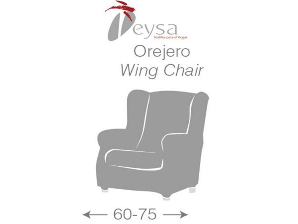 Funda sillón 1 plaza orejero AQUILES de Eysa