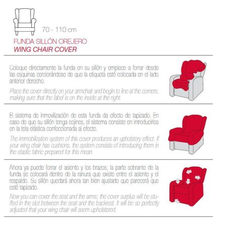 Funda Sillón Orejero TEIDE de Belmarti