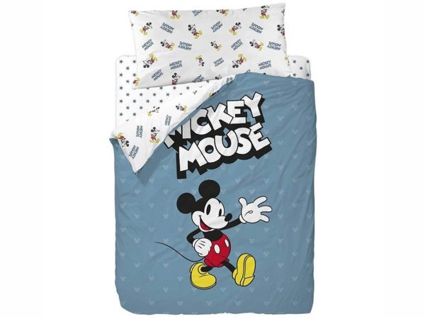 Funda nórdica MICKEY 90 BLUE Funda nórdica MICKEY 90 BLUE