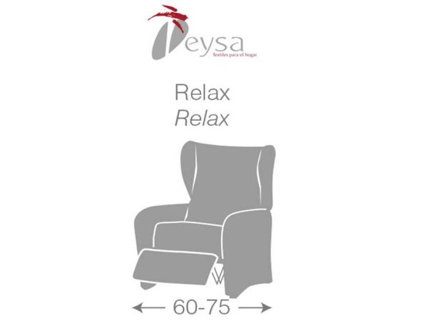 Funda sillón 1 plaza relax CORA de Eysa