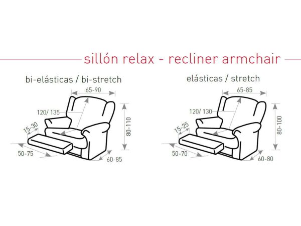 Funda Sillón Relax VIENA de Belmarti