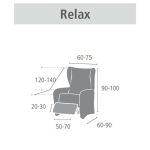 Funda sillón Relax IRIA de Eysa