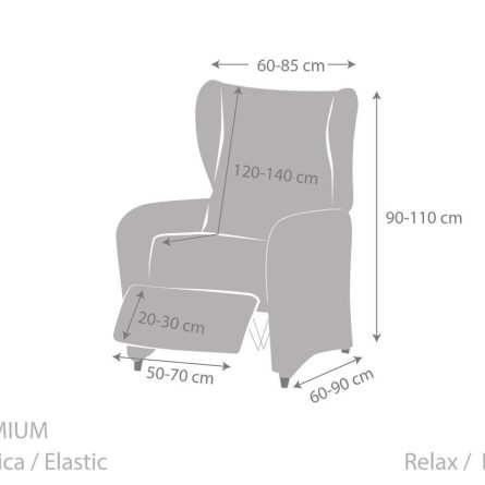 Funda sillón Relax ROC de Eysa