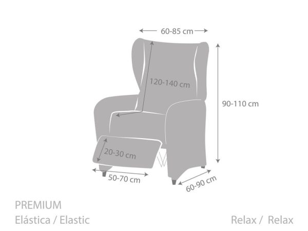 Funda sillón Relax ROC de Eysa