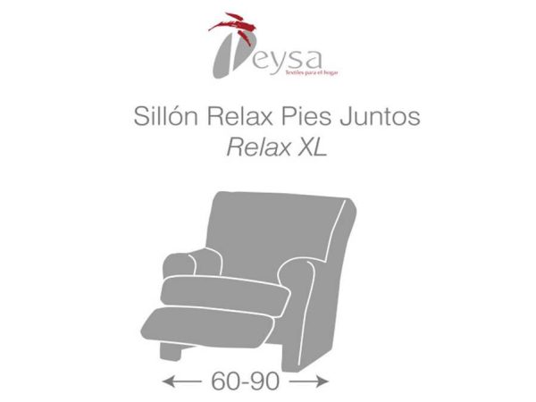 Funda sillón 1 plaza relax ULISES de Eysa