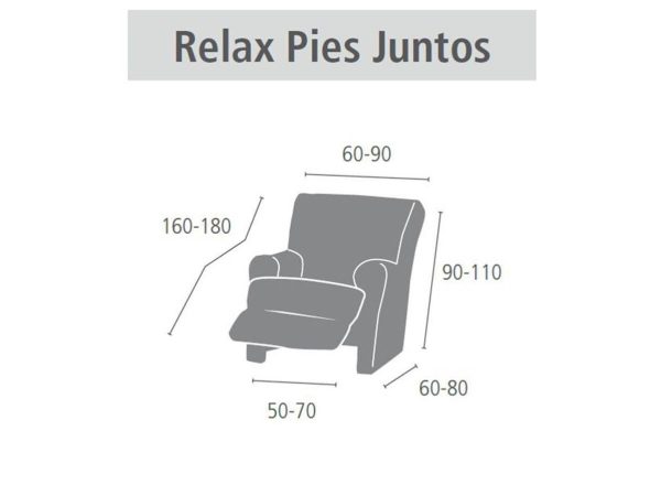 Funda sillón Relax ARION de Eysa