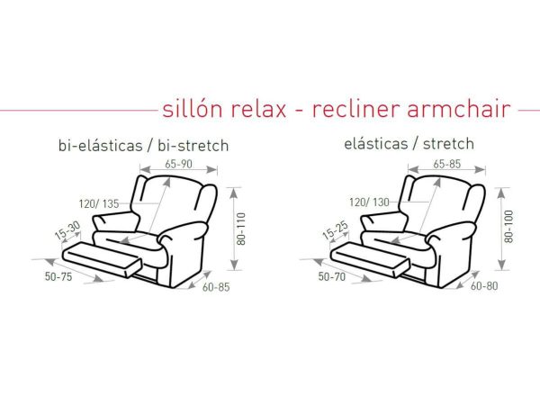 Funda Sillón Relax GRECIA de Belmarti