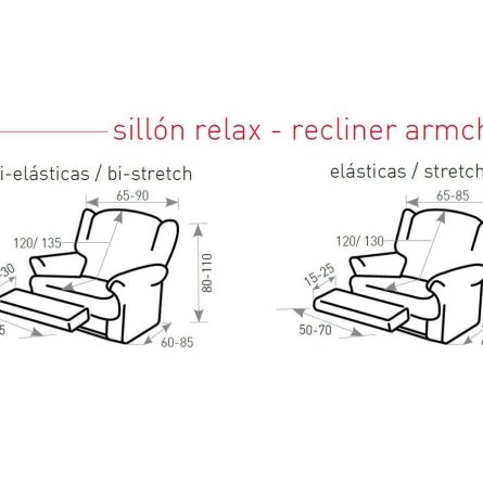 Funda Sillón Relax BOHEMIA de Belmarti