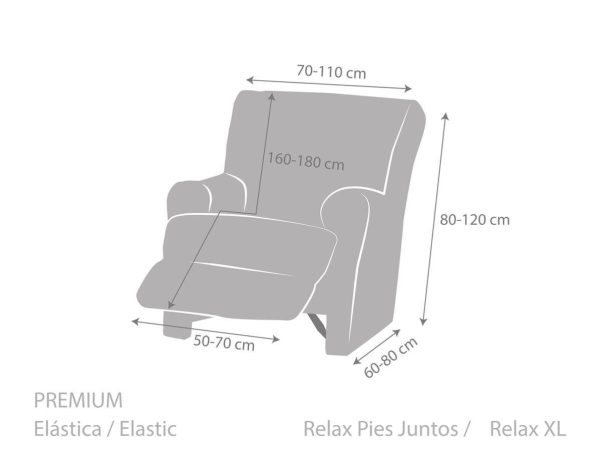 Funda sillón Relax ROC de Eysa