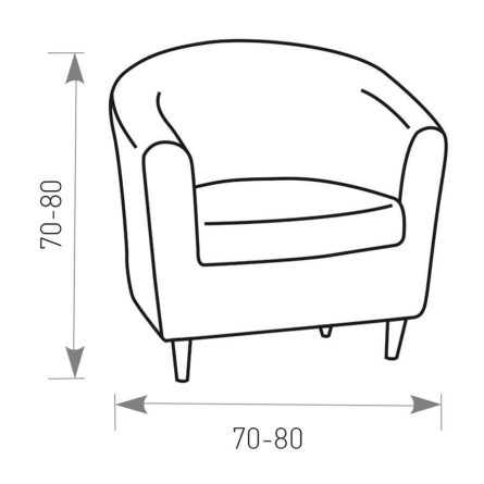 Funda sillón Cabriolet MILAN de Belmarti