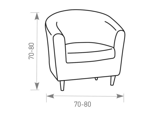 Funda sillón Cabriolet MILAN de Belmarti