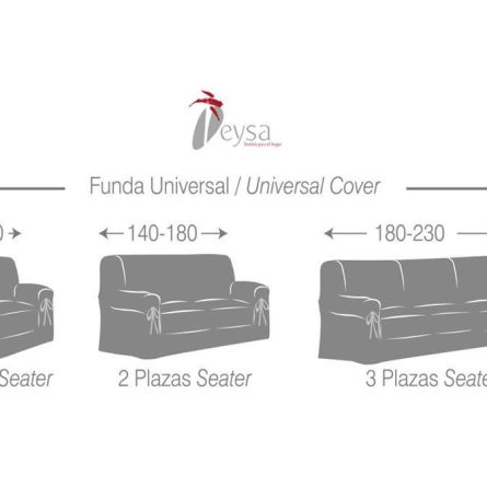 Funda sillón 1 plaza universal CONSTANZA de Eysa