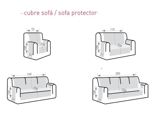 Funda Sofá Práctica PRAGA de Belmarti