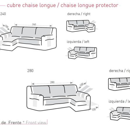 Funda Chaise longue Práctica BANES de Belmarti