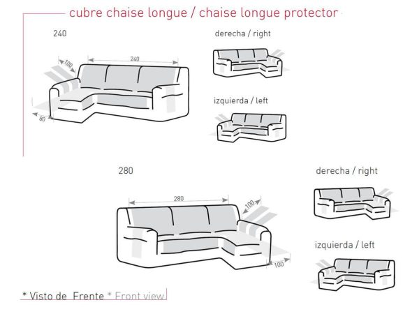 Funda Chaise longue Práctica BANES de Belmarti