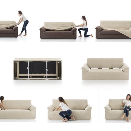 Funda Sillón Pattern fit MILAN DUAL de Belmarti