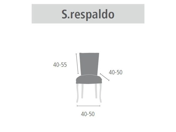 Funda silla con respaldo TENDRE de Eysa