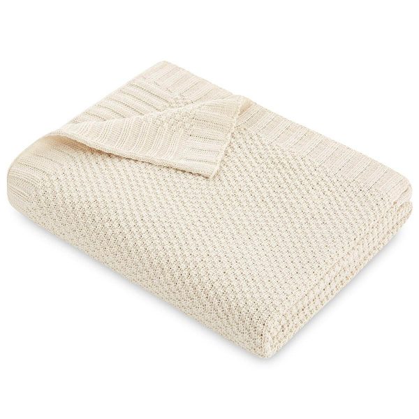 Plaid tricot ARROZ de Lanovenanube