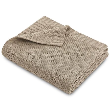 Plaid tricot ARROZ de Lanovenanube