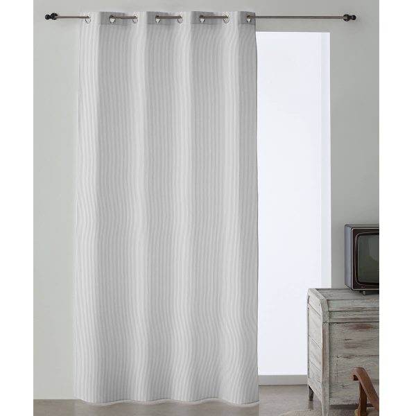 Cortina con ollaos RAYA de Camatex