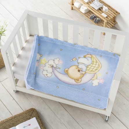 Manta infantil OSITO LUNA 6375 de Pielsa Baby