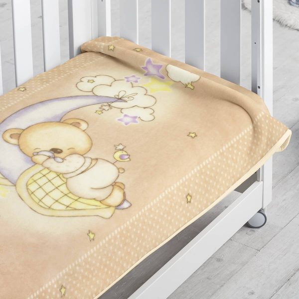 Manta infantil OSITO LUNA 6375 de Pielsa Baby