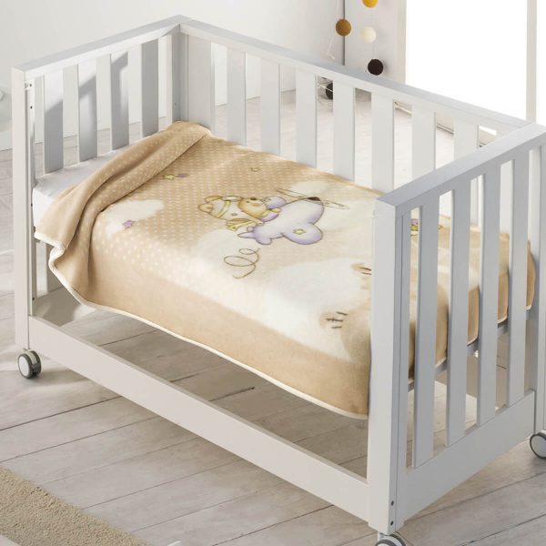 Manta infantil OSITO AVIADOR 6378 de Pielsa Baby