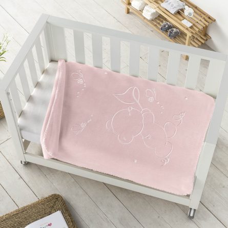 Manta infantil OSITO MARIPOSAS 6654 de Pielsa Baby